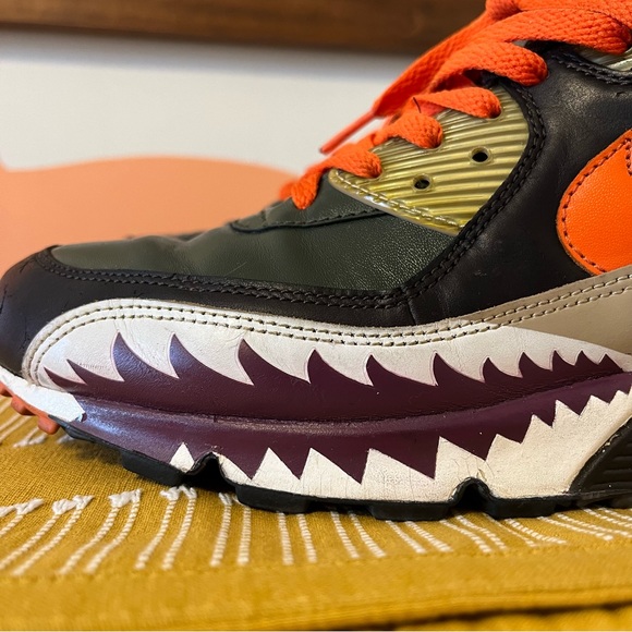 ULTRA RARE VINTAGE 2007 nike air max 90 WARHAWK size men’s US 10 - Picture 9 of 15